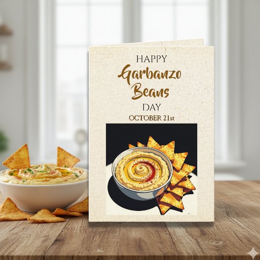 Jour de la Fève Chiche | Carte du 21 octobre