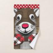 Jour de la marmotte (Serviette à main)