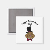 Jour de la marmotte | Aimant de Cravate de la boît (Recto/Verso)