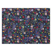Jour de la mort Calaveras Cats nappe (Devant (Horizontal))