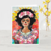 JOUR DE LA MORT PAR TRISTAN BERLUND CARTE (Fleur jaune)