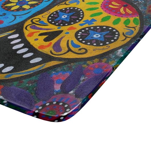 Jour de la planche à découper morte de crâne de (Coin)