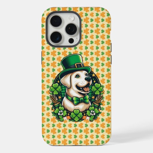 Jour de la Saint-Patrick Chien Mignon (Verso)