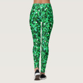 Jour de la Saint Patrick / leggings de la glitteri (Dos)