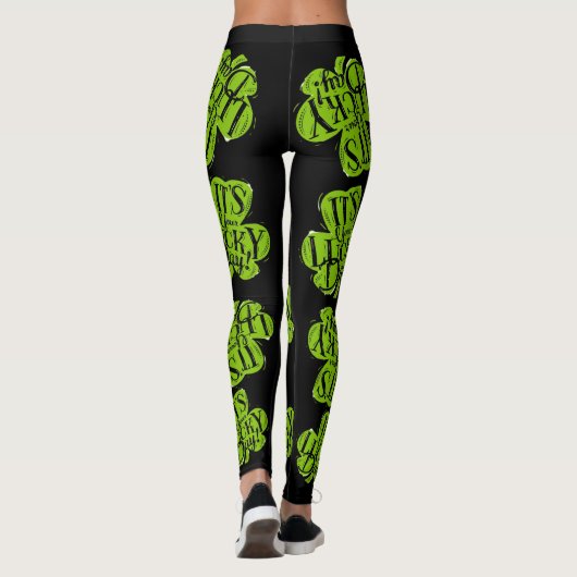 Jour de la Saint Patrick leggings pour femmes (Dos)