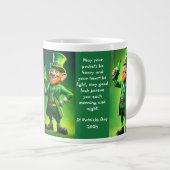 Jour de la Saint Patrick Leprechaun Mug (Devant droit)