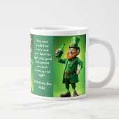 Jour de la Saint Patrick Leprechaun Mug (Droite)