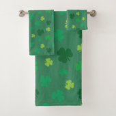 Jour de la Saint Patrick Motif Shamrock vert (En situation)