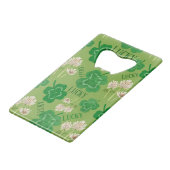 Jour de la Saint Patrick porte-bonheur vert Clover (Dos Angle)