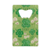 Jour de la Saint Patrick porte-bonheur vert Clover (Dos)