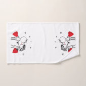 Jour de la Saint Valentin (Serviette à main)