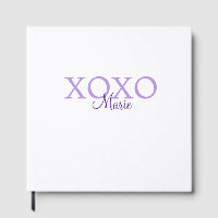 Jour de la Saint Valentin Xoxo ajouter nom pastel 