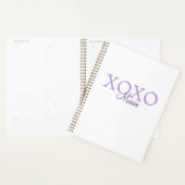 Jour de la Saint Valentin Xoxo ajouter nom pastel  (Devant avec enveloppe)