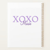 Jour de la Saint Valentin Xoxo ajouter nom pastel  (Dos)