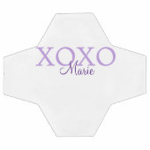 Jour de la Saint Valentin Xoxo ajouter nom pastel (Plat)
