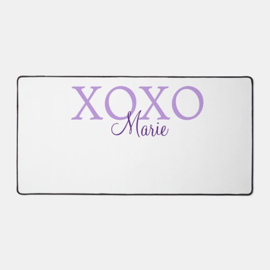 Jour de la Saint Valentin Xoxo ajouter nom pastel (Recto)