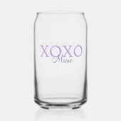 Jour de la Saint Valentin Xoxo ajouter nom pastel  (Verso)