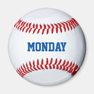 Jour De La Semaine Du Magnet Du Réfrigérateur De B