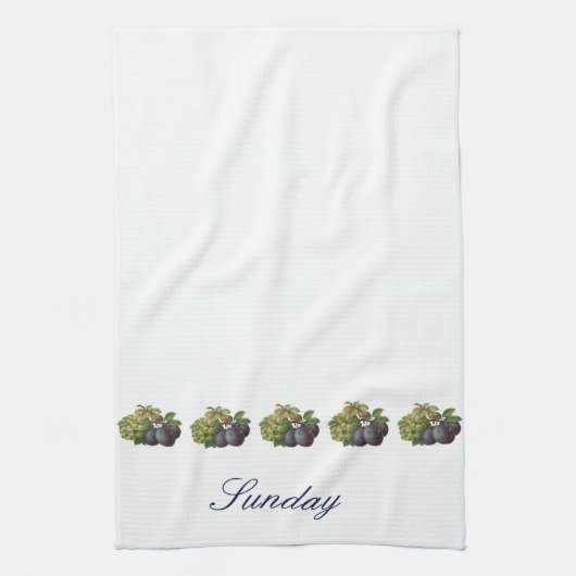 Jour de la serviette de semaine - dimanche (Vertical)