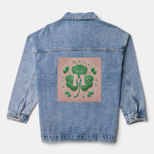 Jour de la shamrock St Patrick en dentelle de Mono