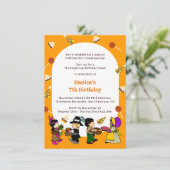 Jour de la Turquie Anniversaire de Bash Invitation (Debout devant)