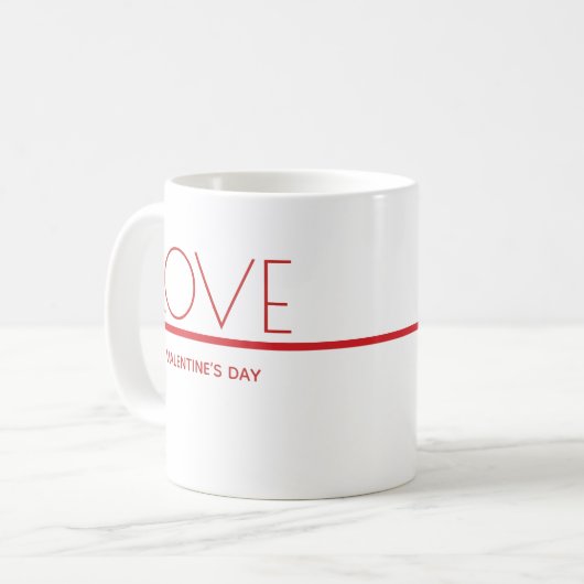 Jour de l'amour Valentines | Mug (Devant gauche)