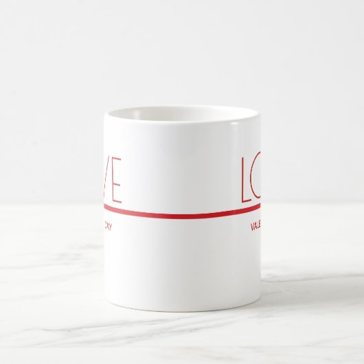 Jour de l'amour Valentines | Mug (Centre)