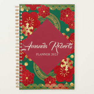 Jour de l'an chinois 2023 Florssom Flowers Planner