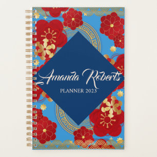 Jour de l'an chinois 2023 Florssom Flowers Planner