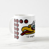 Jour de l'Aztèque à 12 aigle Mug (Devant gauche)