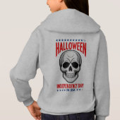 Jour de l'indépendance d'Halloween avec crâne (Dos)