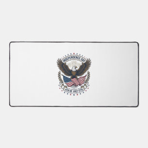 Jour de l'Indépendance Eagle Drapeau Chemise Vinta