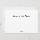 Jour de l'investiture 2021 Président Biden Carte d (Dos)