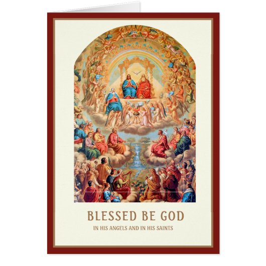 Jour de naissance religieux de tous les saints au (Devant)