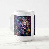 Jour de Noël de la Mug Classique Morte, 15 oz (Devant gauche)