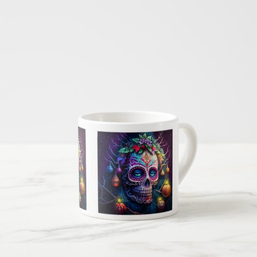 Jour de Noël de la Mug d'Espresso Morts (Devant droit)