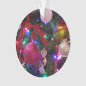 Jour de Noël multicolore Arbre coloré (devant)