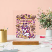 Jour de plage licorne bébé licorne stylée Zazzle D (Mariage)