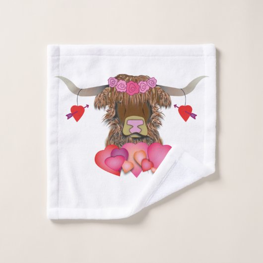 Jour de Saint-Valentin (Gant de toilette)