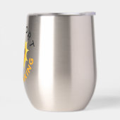 Jour de support Boire Stemless Wine Tumbler - Drôl (Gauche)