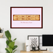 Jour de Turin Jésus Saint Face Poster complet (Bureau à domicile)