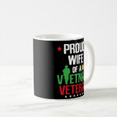 Jour de vétérans fier de tasse de café de vétéran (Devant droit)