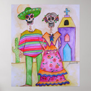 JOUR DES AFFICHES MEXICAINES MORTES DE COUPLES