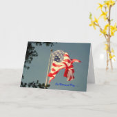 Jour des anciens combattants, Merci - Carte de voe (Fleur jaune)