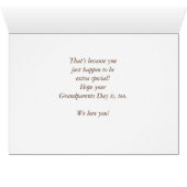 Jour des grands-parents souris et oiseaux du group (Intérieur Horizontal (Bas))