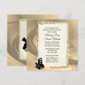 Jour des invitations de mariage mortes (Devant / Derrière)