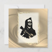 Jour des invitations de mariage mortes (Dos)