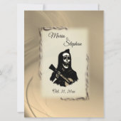 Jour des invitations de mariage mortes (Dos)