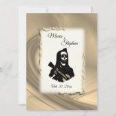 Jour des invitations de mariage mortes (Dos)