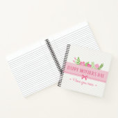 Jour des mères florales élégantes | CARNET (Intérieur)